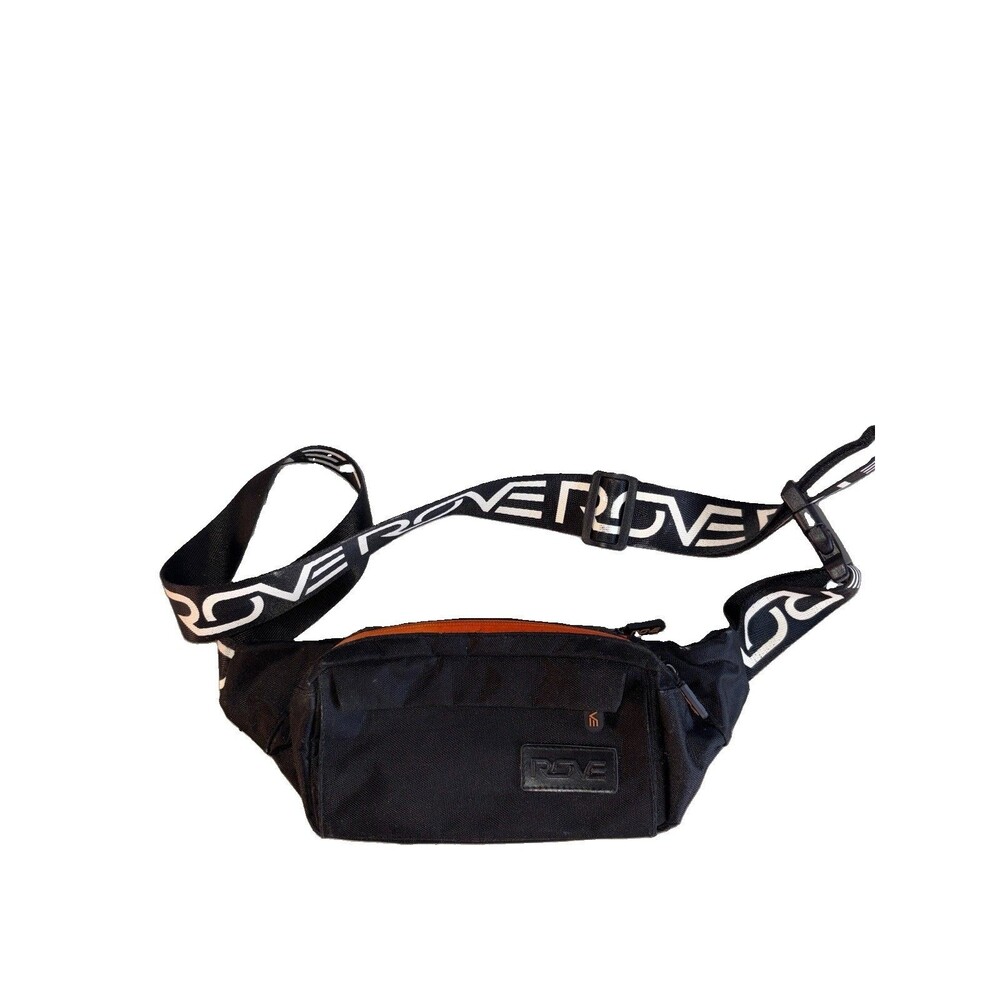 Rove Sling Waist Bag Fanny Pack Black/Orange